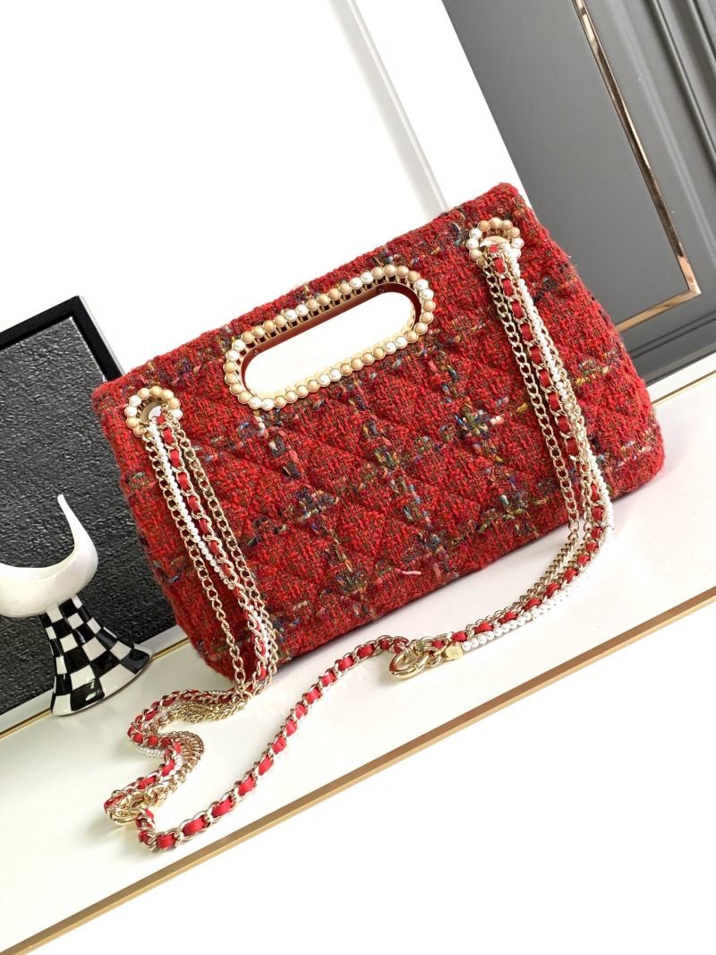 Ch**el top handle bags